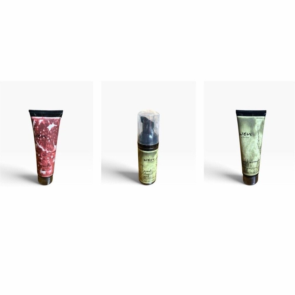 WEN by Chaz Dean Styling Creme Nourishing Mousse Sweet Almond Mint Pomegranate 3